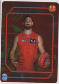 Sam Collins 22, Silver, 2026 AFL Teamcoach English card scan