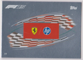 Scuderia Ferrari HP 19 Team Logo, 2025 Topps F1 Turbo Attax, English single card scan
