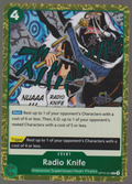 Radio Knife OP10-041 — English One Piece Royal Blood card front scan