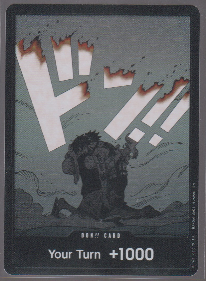 DON!! Luffy and Ace English One Piece Double Pack Vol. 11 actual card scan