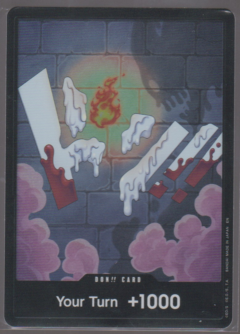 DON!! Impel Down, English, Impel Down torch artwork (DP11), actual scanned card
