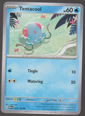 Tentacool 072/165 — English Pokémon Scarlet & Violet 151 card front scan