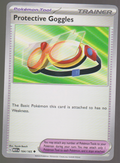 Protective Goggles 164/165 — English Pokémon Scarlet & Violet 151 card front scan