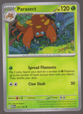Parasect 047/165 — English Pokémon Scarlet & Violet 151 card front scan