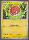Voltorb 100/165 — English Pokémon Scarlet & Violet 151 card front scan