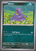 Ekans 023/165 — English Pokémon Scarlet & Violet 151 card front scan