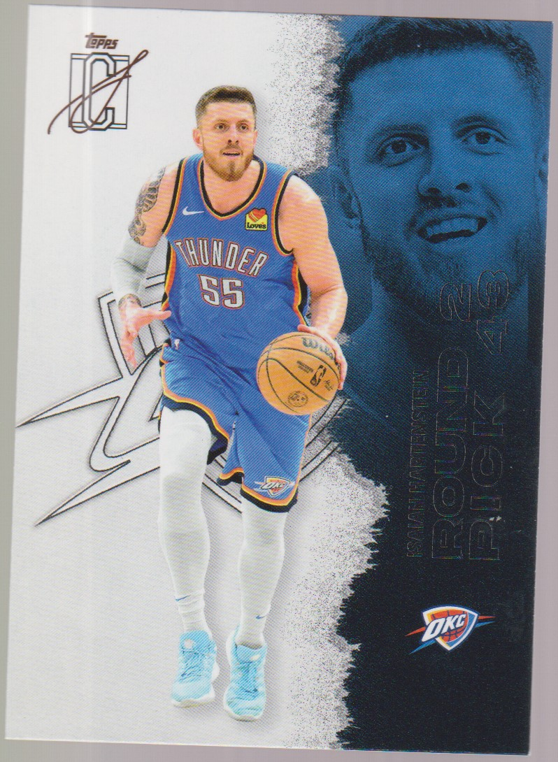 Isaiah Hartenstein – 2025-26 Topps Signature Class basketball single, English, actual front scan