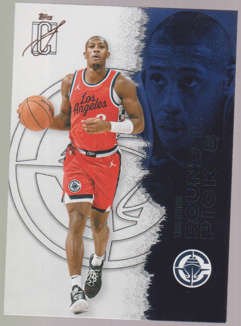Kris Dunn – 2025-26 Topps Signature Class basketball single, English, actual front scan