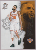 Mikal Bridges – 2025-26 Topps Signature Class basketball single, English, actual front scan
