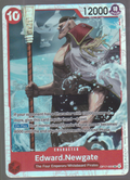 Edward.Newgate OP17-005, English, Standard Super Rare (Yosuke Adachi artwork), actual card scan