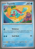 Squirtle 007/165 — English Pokémon Scarlet & Violet 151 card front scan