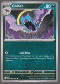 Golbat 042/165 — English Pokémon Scarlet & Violet 151 card front scan