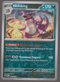 Nidoking 034/165 Reverse Holo — English Pokémon Scarlet & Violet 151 card front scan