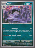 Muk 089/165 — English Pokémon Scarlet & Violet 151 card front scan