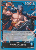 Rocks.D.Xebec OP17-039 Standard Leader, English One Piece OP17 scanned card front