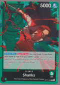 Shanks OP17-020 Standard Leader, English One Piece OP17 scanned card front