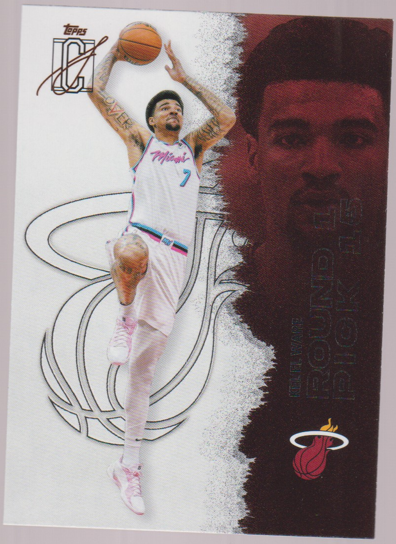 Kel’el Ware – 2025-26 Topps Signature Class basketball single, English, actual front scan