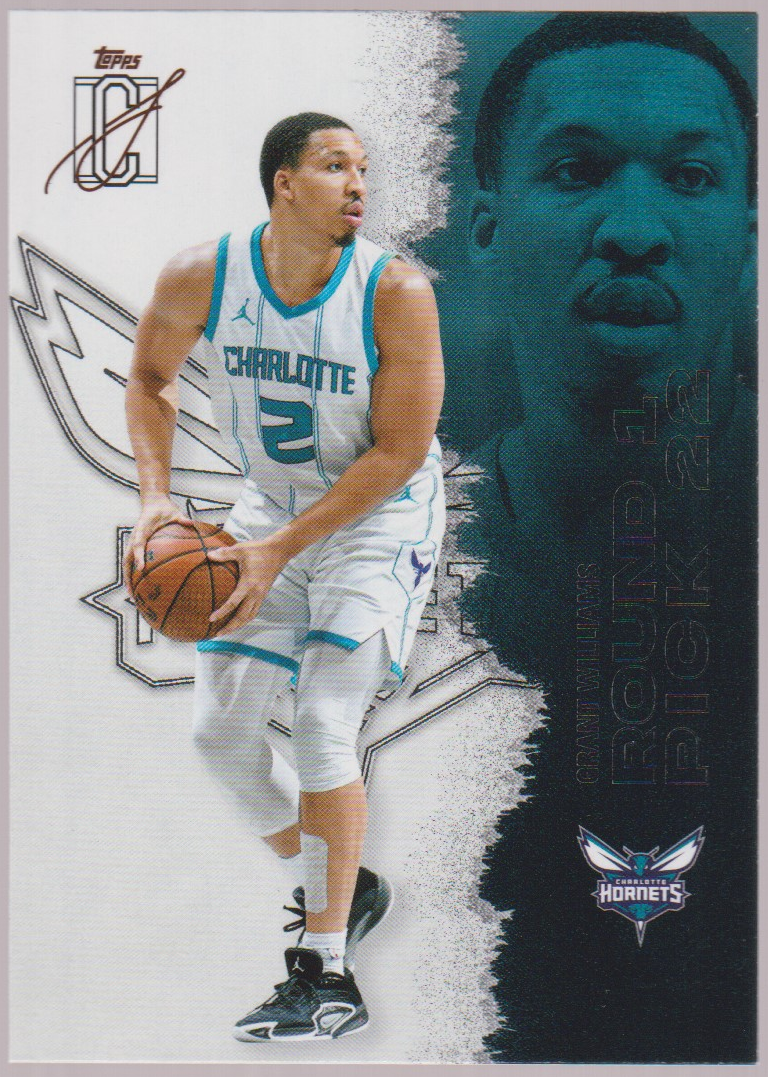 Grant Williams – 2025-26 Topps Signature Class basketball single, English, actual front scan