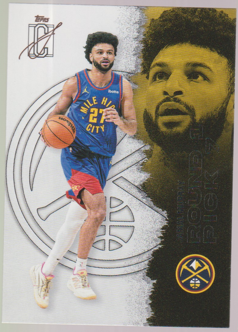 Jamal Murray – 2025-26 Topps Signature Class basketball single, English, actual front scan