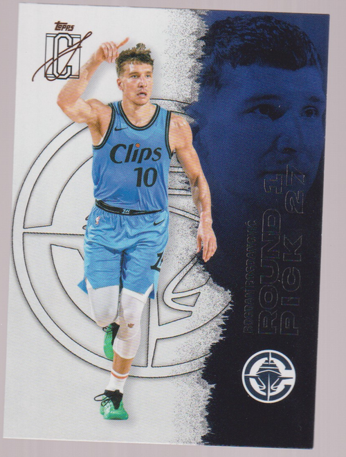 Bogdan Bogdanović – 2025-26 Topps Signature Class basketball single, English, actual front scan