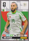 Nabil Bentaleb 17 Hero, Panini FIFA World Cup 2026 Adrenalyn XL, English single card scan