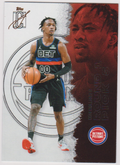 Ron Holland II – 2025-26 Topps Signature Class basketball single, English, actual front scan
