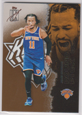 Jalen Brunson Bronze – 2025-26 Topps Signature Class basketball single, English, actual front scan