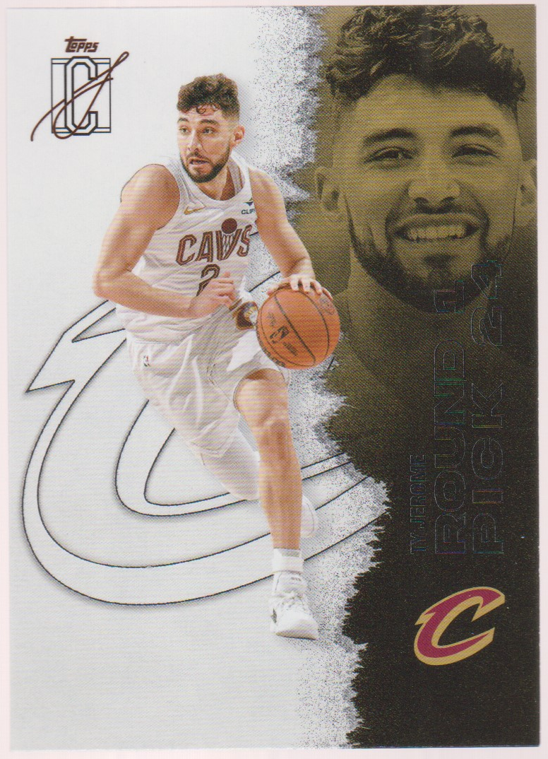 Ty Jerome – 2025-26 Topps Signature Class basketball single, English, actual front scan