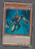 Gimmick Puppet Fiendish Knight MZTM-EN047, English 1st Edition Super Rare, scanned Yu-Gi-Oh! card front