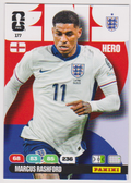 Marcus Rashford 177 Hero, Panini FIFA World Cup 2026 Adrenalyn XL, English single card scan