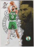 Jayson Tatum – 2025-26 Topps Signature Class basketball single, English, actual front scan