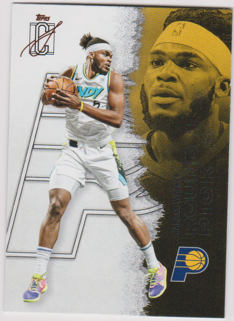 Jarace Walker – 2025-26 Topps Signature Class basketball single, English, actual front scan