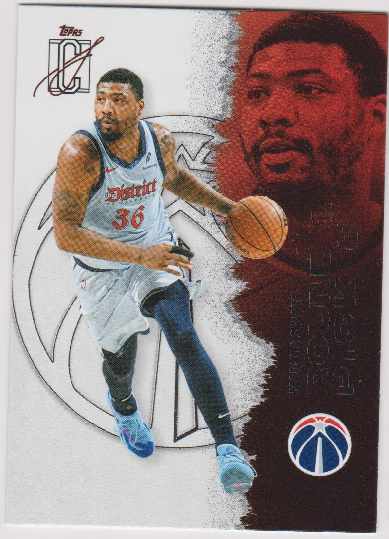 Marcus Smart – 2025-26 Topps Signature Class basketball single, English, actual front scan