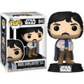 Funko Pop Star Wars Deleted Scenes Biggs Darklighter #802 box and figure