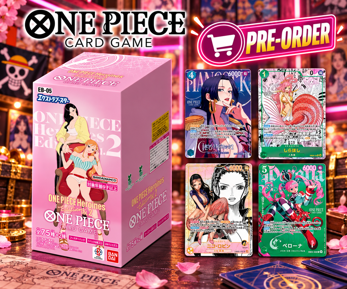 One Piece Card Game EB-05 Heroines Edition Vol.2 Booster Box (Japanese) - Preorder