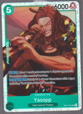 English Yasopp OP17-031 The World's Strongest Warriors single card, actual front scan