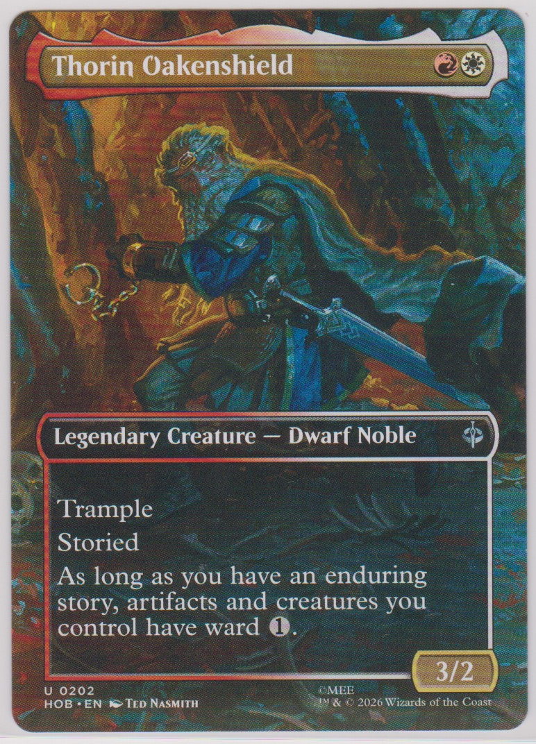 Thorin Oakenshield 0202 | The Hobbit | English MTG card front