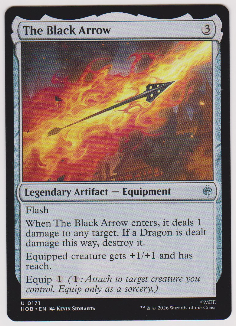 The Black Arrow 0171 | The Hobbit | English MTG card front