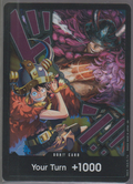 English DON!! Card (Luffy and Loki) The World's Strongest Warriors single card, actual front scan