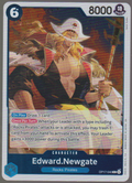 English Edward.Newgate OP17-040 The World's Strongest Warriors single card, actual front scan