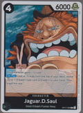 English Jaguar.D.Saul OP17-089 The World's Strongest Warriors single card, actual front scan