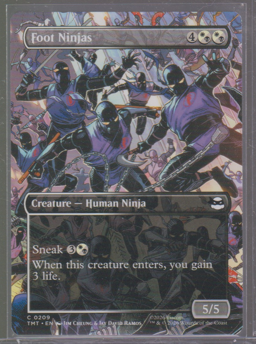 Actual front of English Foot Ninjas 0209