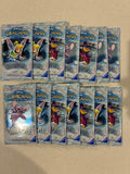 Fourteen sealed Disney Lorcana Winterspell booster packs