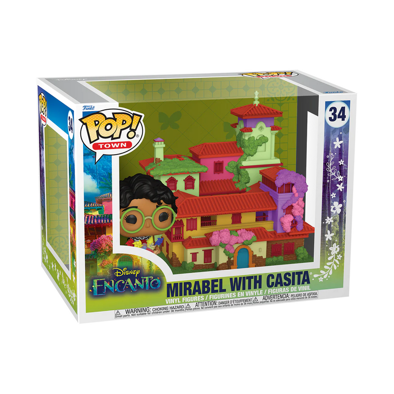 Funko Pop Town Encanto Mirabel with Casita figure and Casita