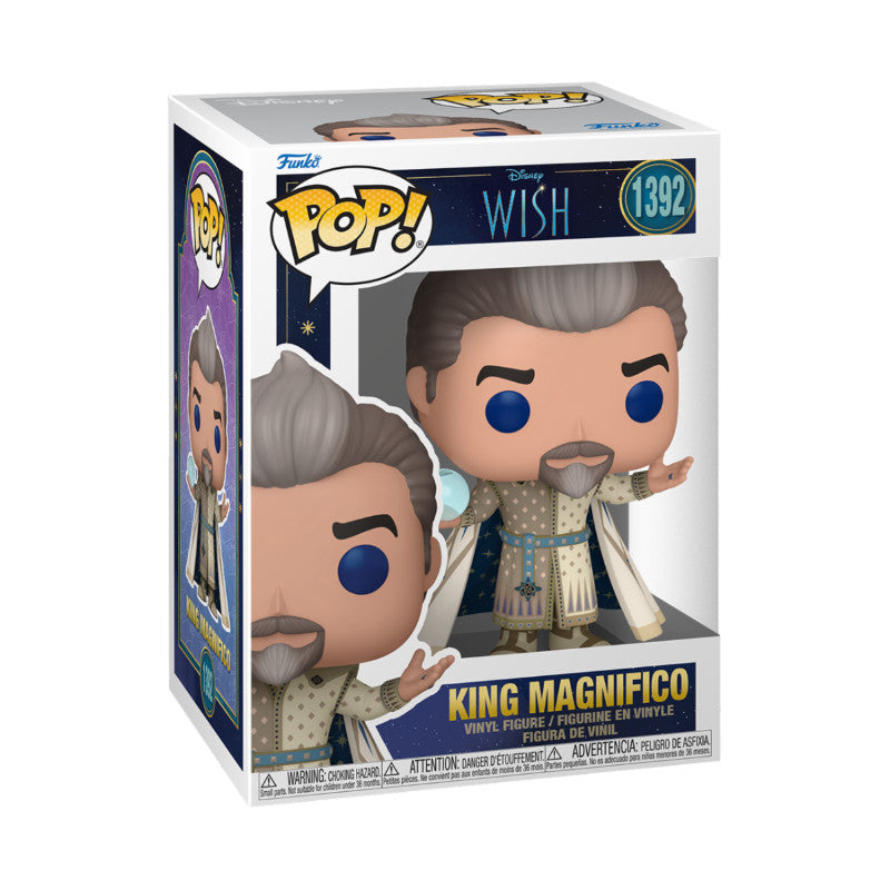 Funko Pop Disney Wish King Magnifico #1392 box