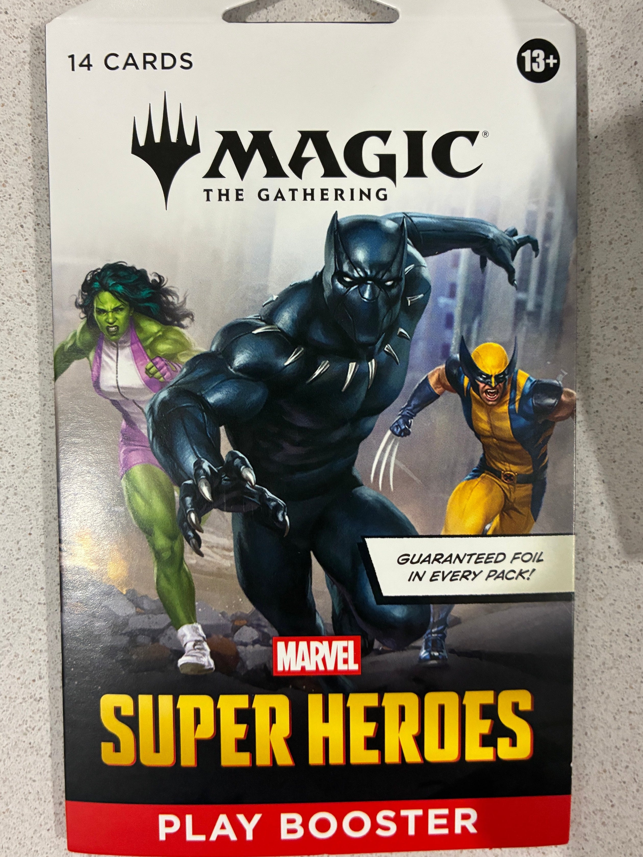 Magic: The Gathering Marvel Super Heroes Play Booster pack