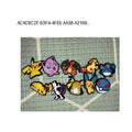 Pikachu shoe charm bundle containing ten pieces