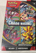 Pokémon TCG Mega Evolution Chaos Rising Booster Bundle with six booster packs